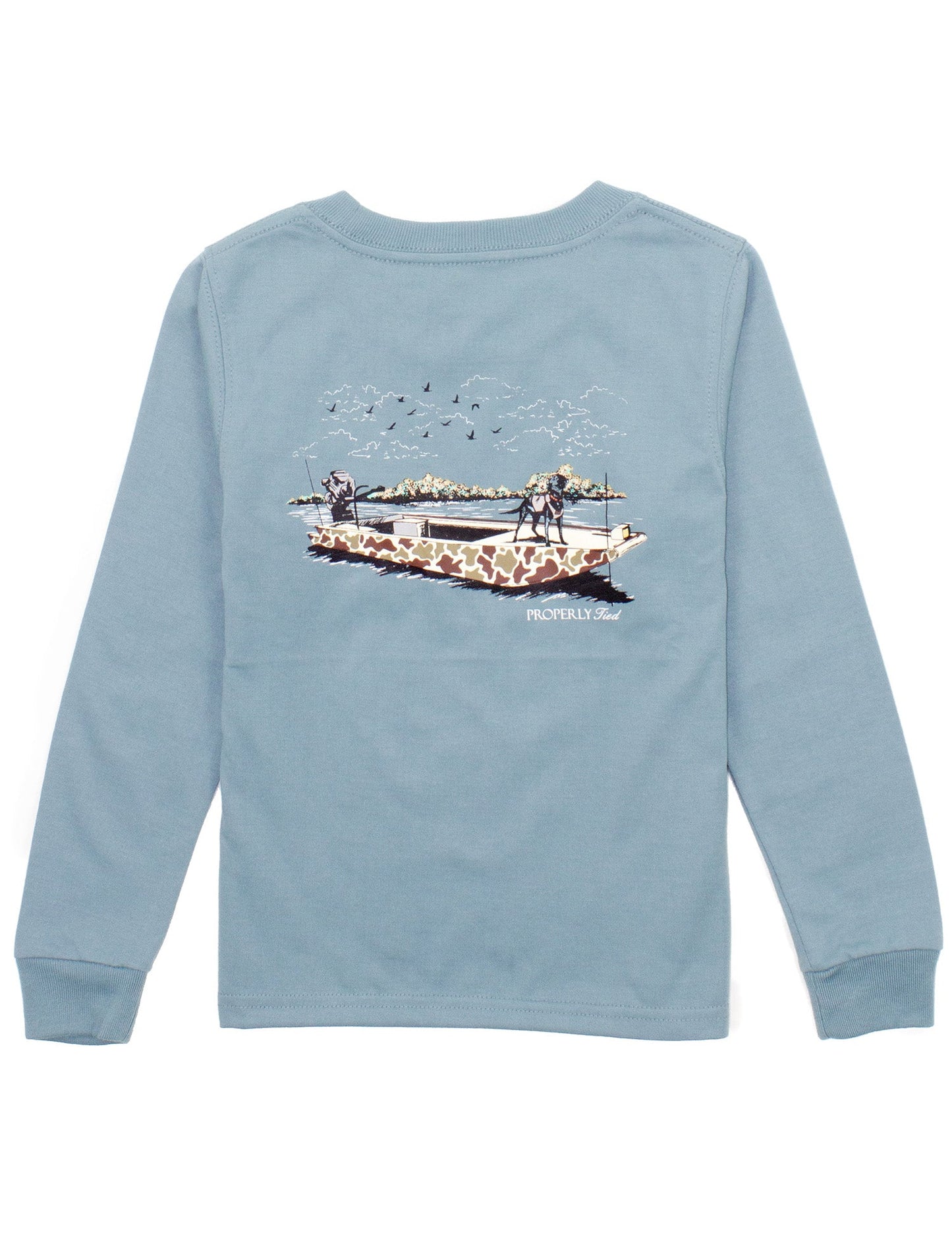 Properly Tied Boat Ride LS Tee