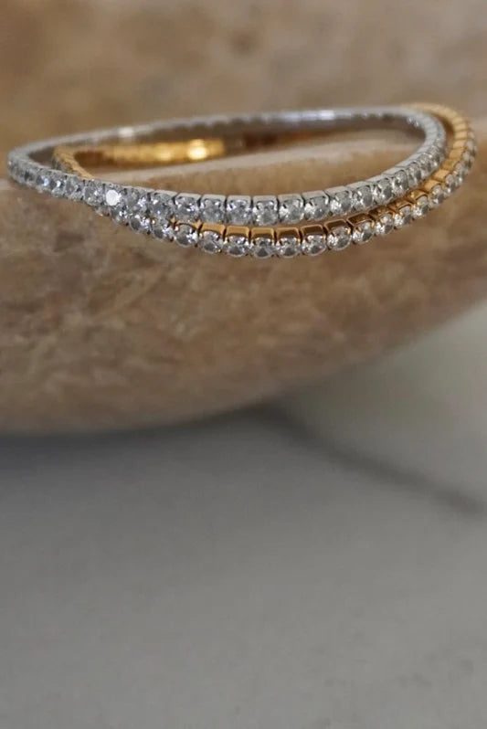 Chan- Sutt Stretcy tennis bracelet