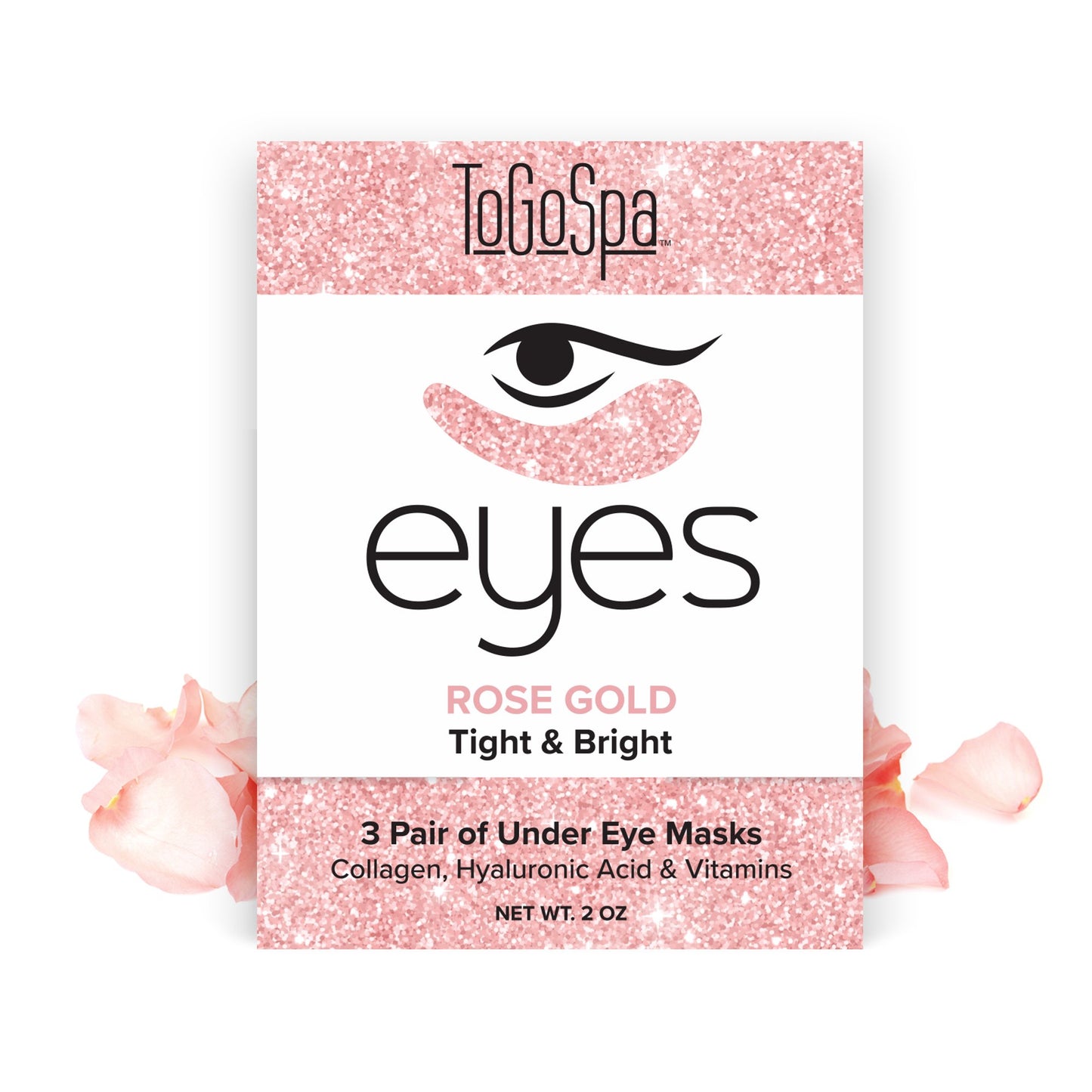 To Go Spa Rose Gold Eyes