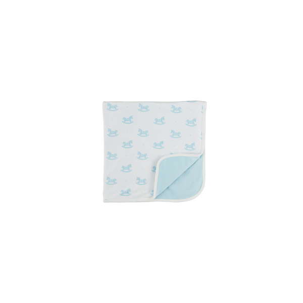 Mud Pie Rocking Horse Arrival Blanket