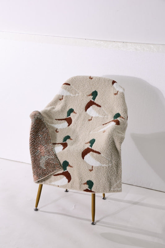 Velvet Fawn Chenille Blanket