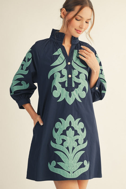 The Navy Monarch Dress