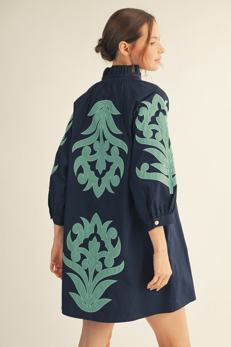 The Navy Monarch Dress