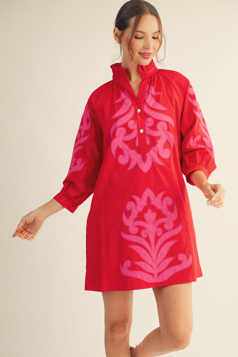 The Red Monarch Dress