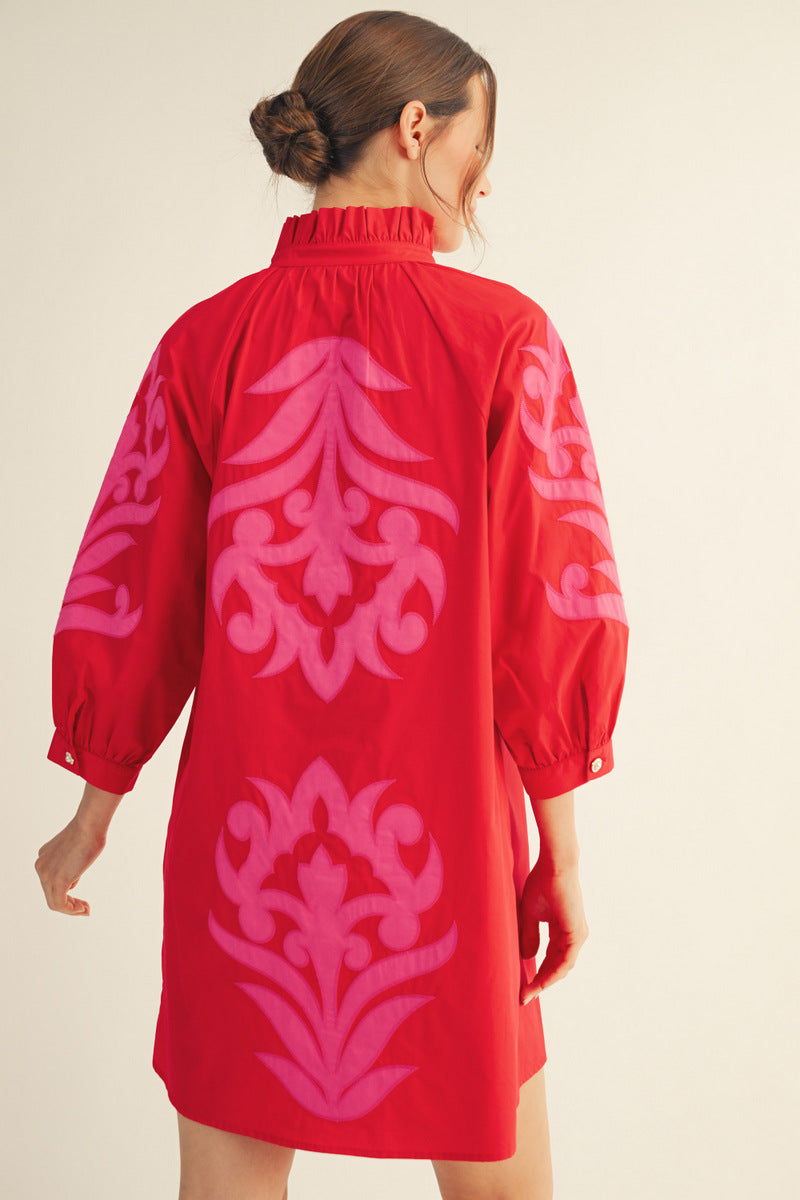 The Red Monarch Dress