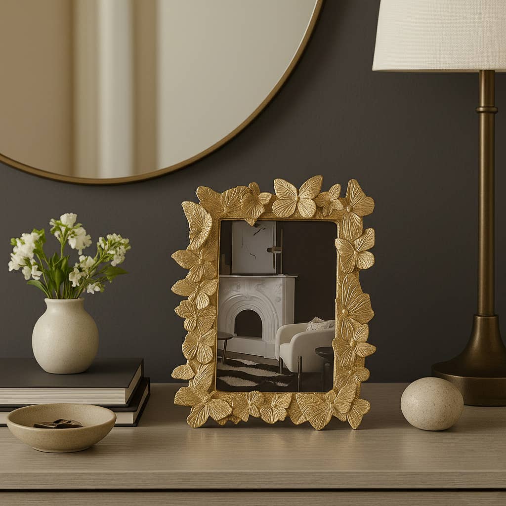 Butterfly Gold Frame 4x6 in.