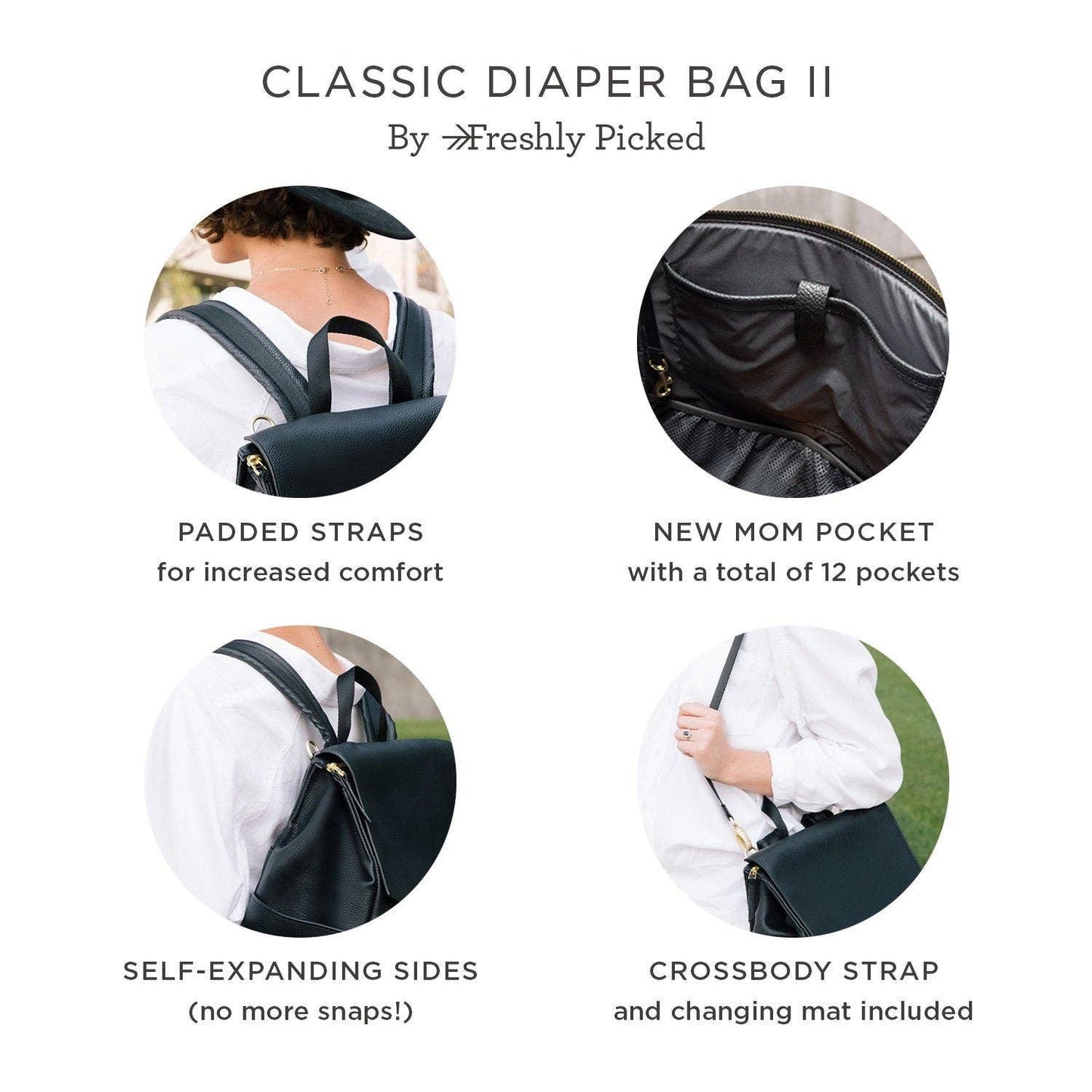 Birch Classic Diaper Bag II