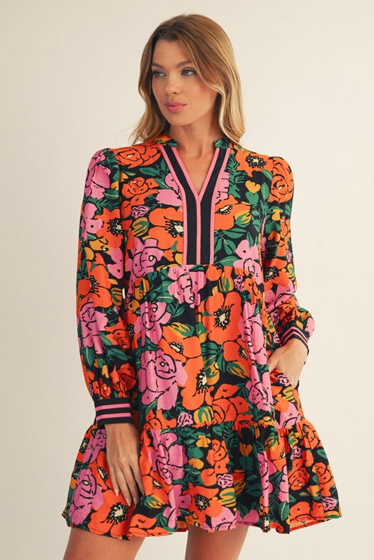 Fall Into Foliage Dress