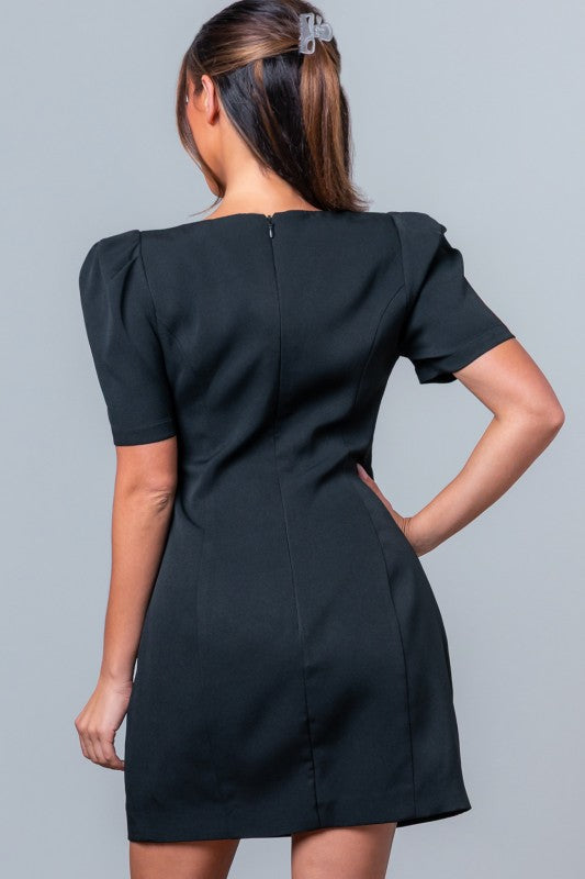 The Classic Noir Dress