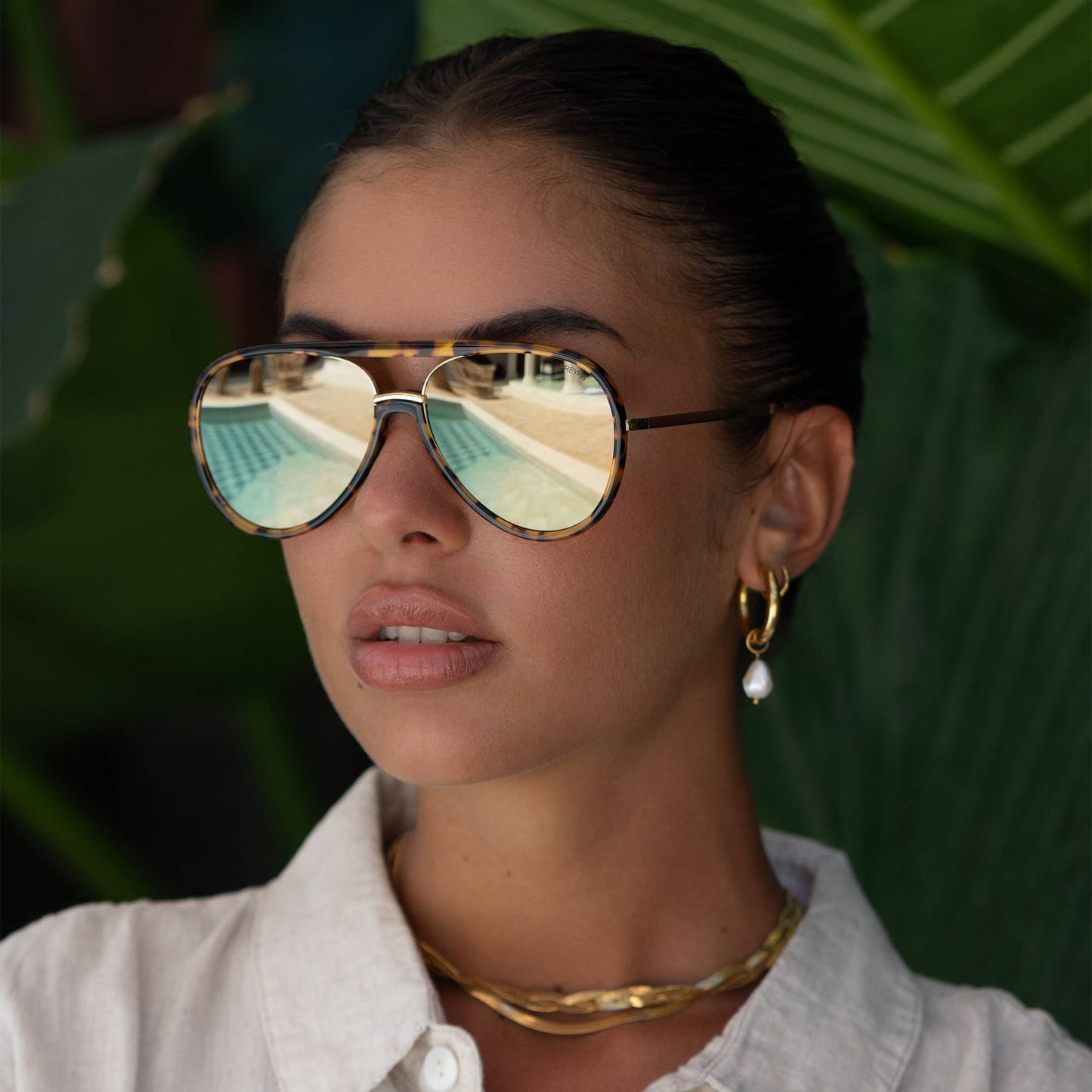 Freyrs Shay Unisex Aviator Sunglasses 92-5A