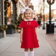 Ruby Capelet Dress