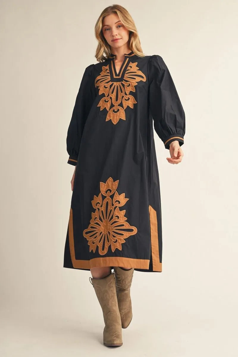 Midnight Bloom Dress