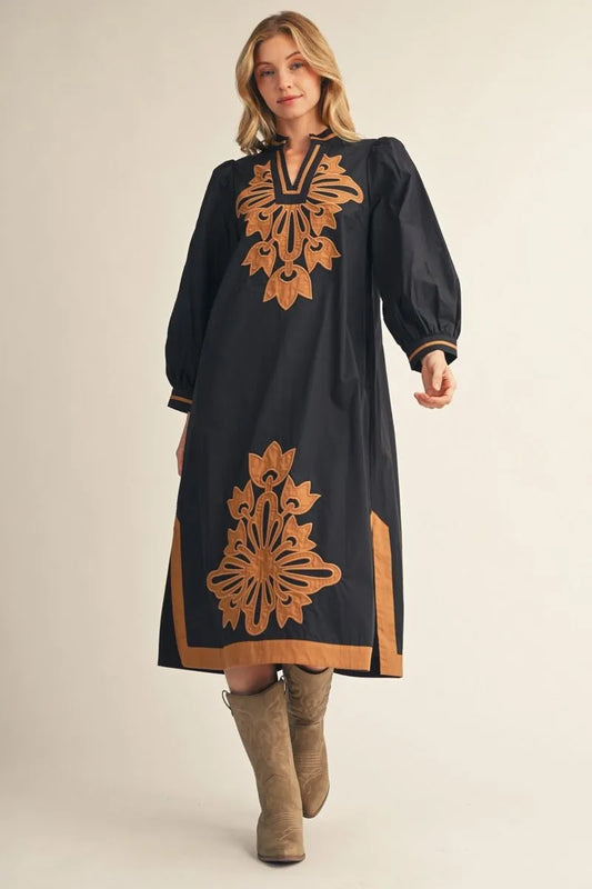 Midnight Bloom Dress
