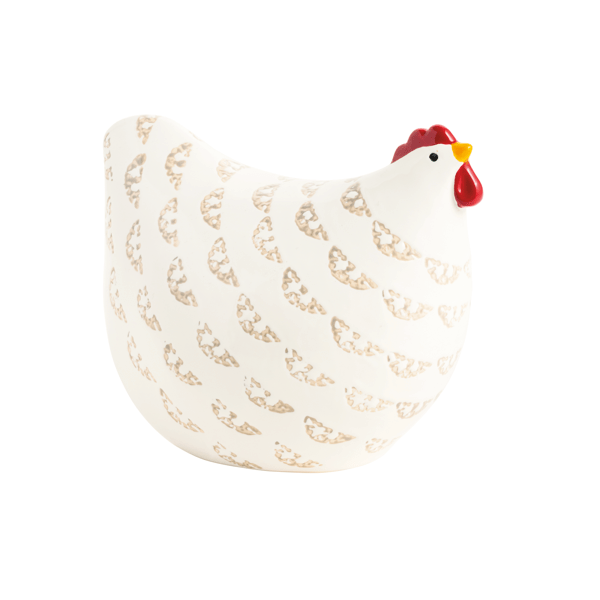 Mud Pie Small Stoneware Chicken