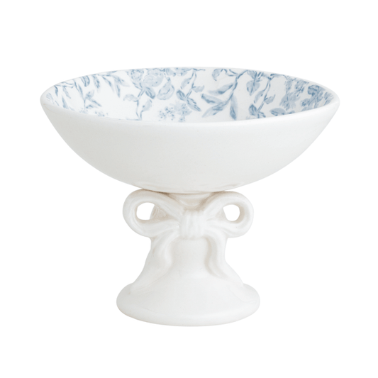 Mud Pie Toile Bow Candy Dish  #46000420T