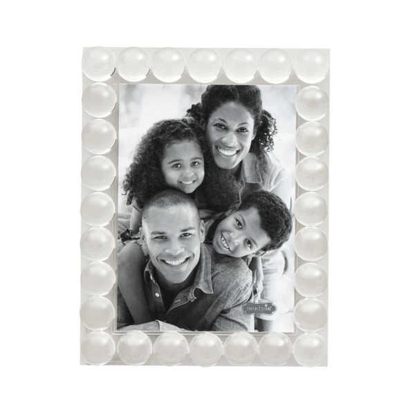 Mud Pie Large Beaded Acrylic Frame  #46900682S