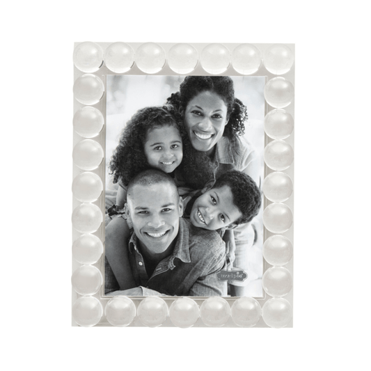 Mud Pie Large Beaded Acrylic Frame  #46900682S