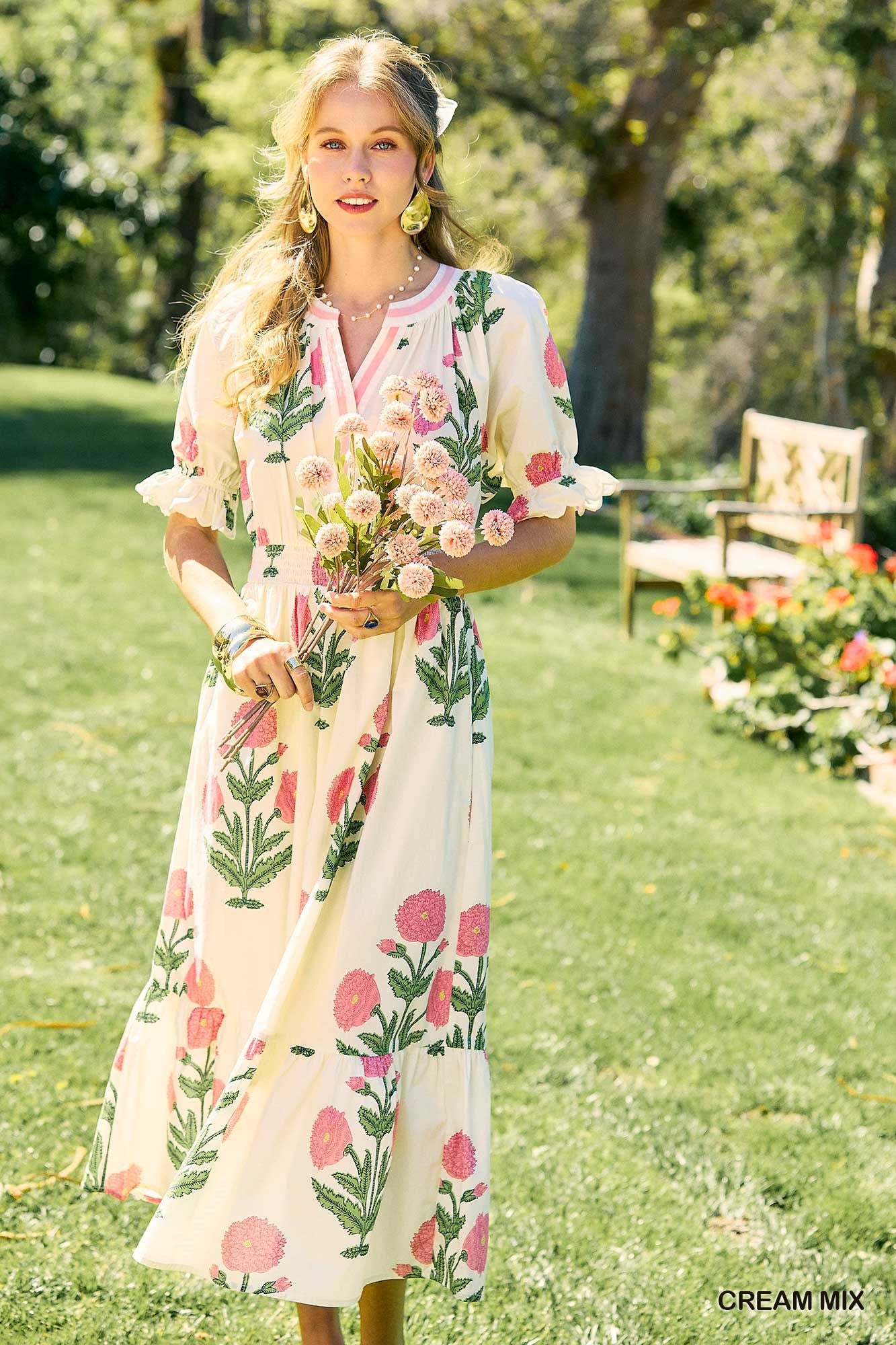 Vanilla Bloom Dress