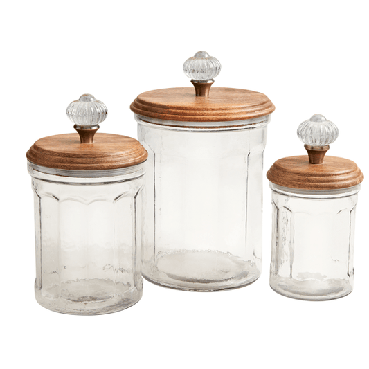 Mud Pie Door Knob Canister Set  #49300058