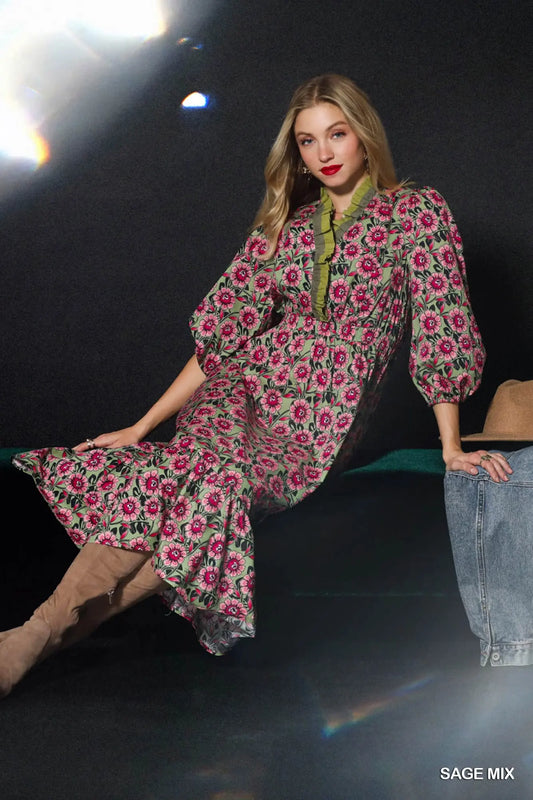 Sage Garden Dress