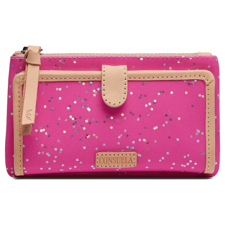 Consuela Slim Wallet, Berry