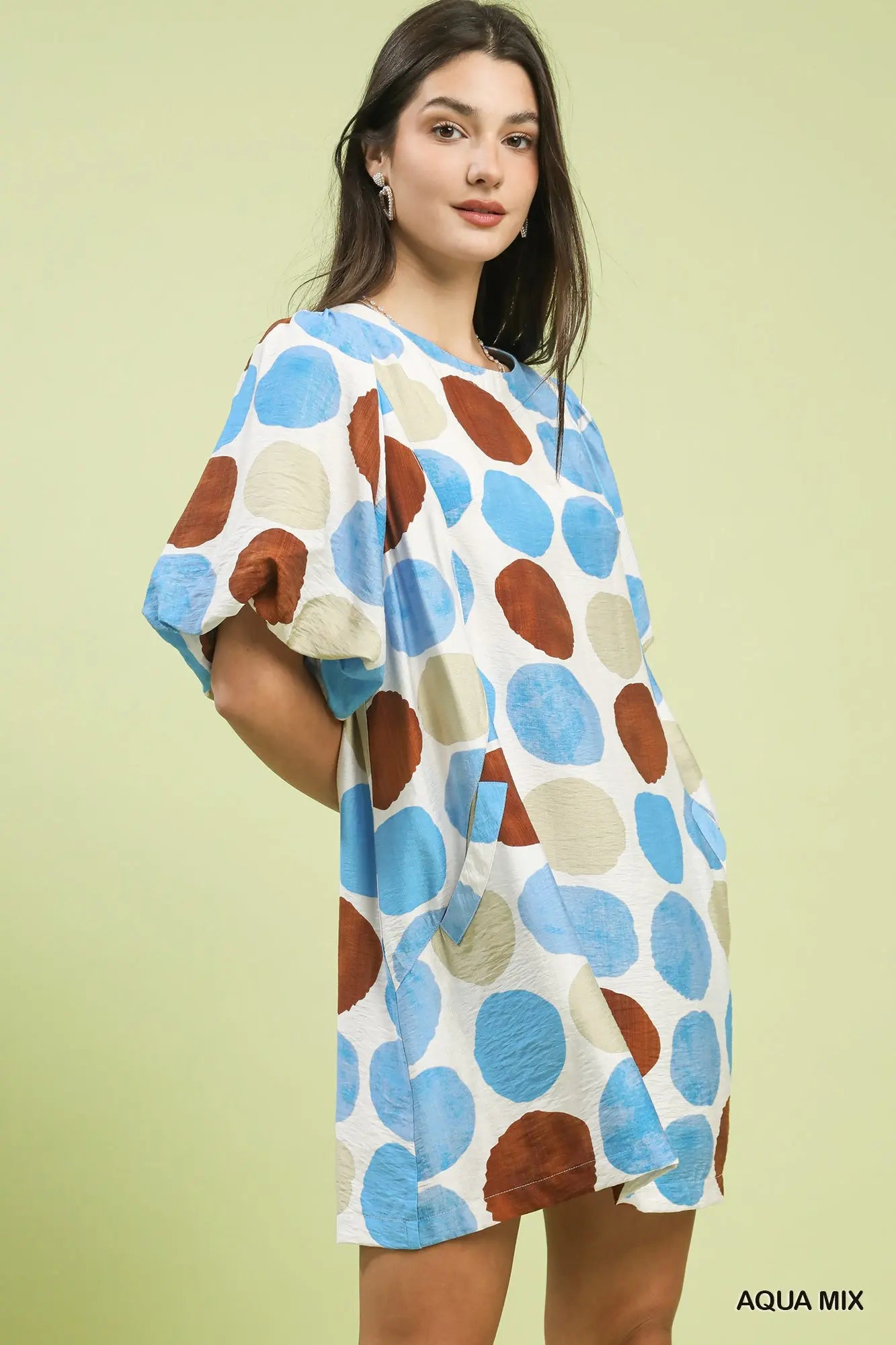 Aqua Bubbles Dress