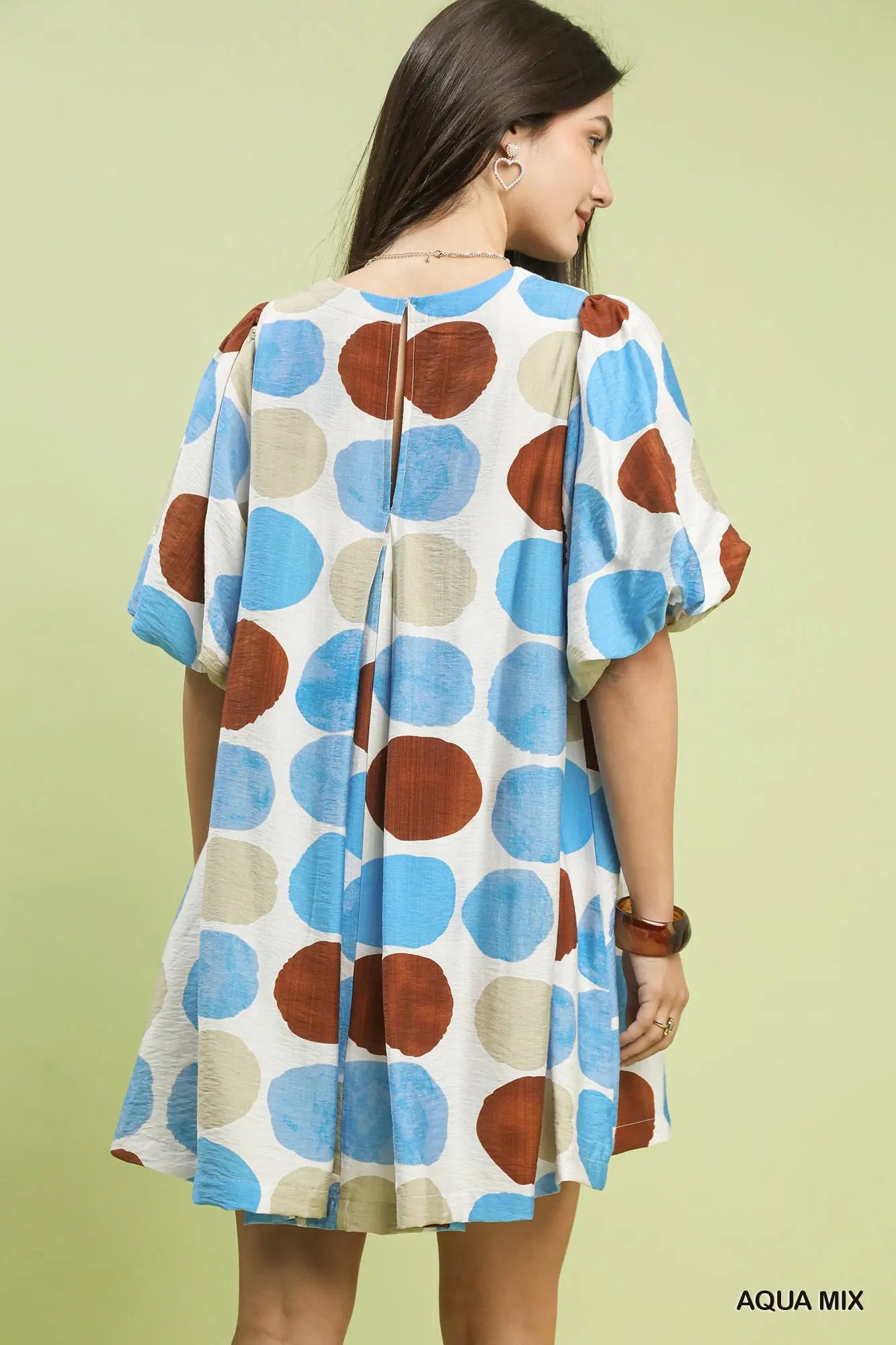 Aqua Bubbles Dress