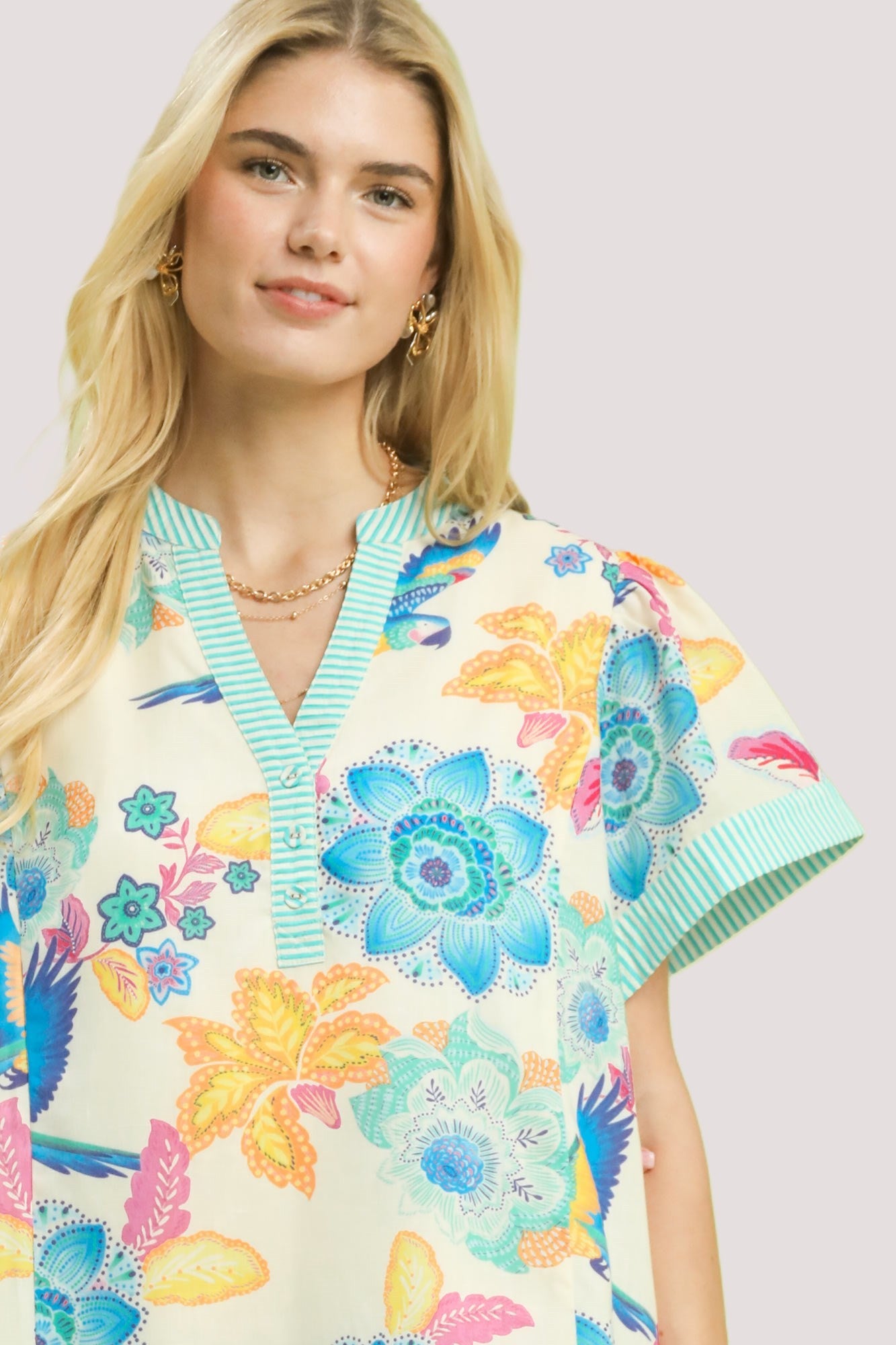 Mint Blossom Dress