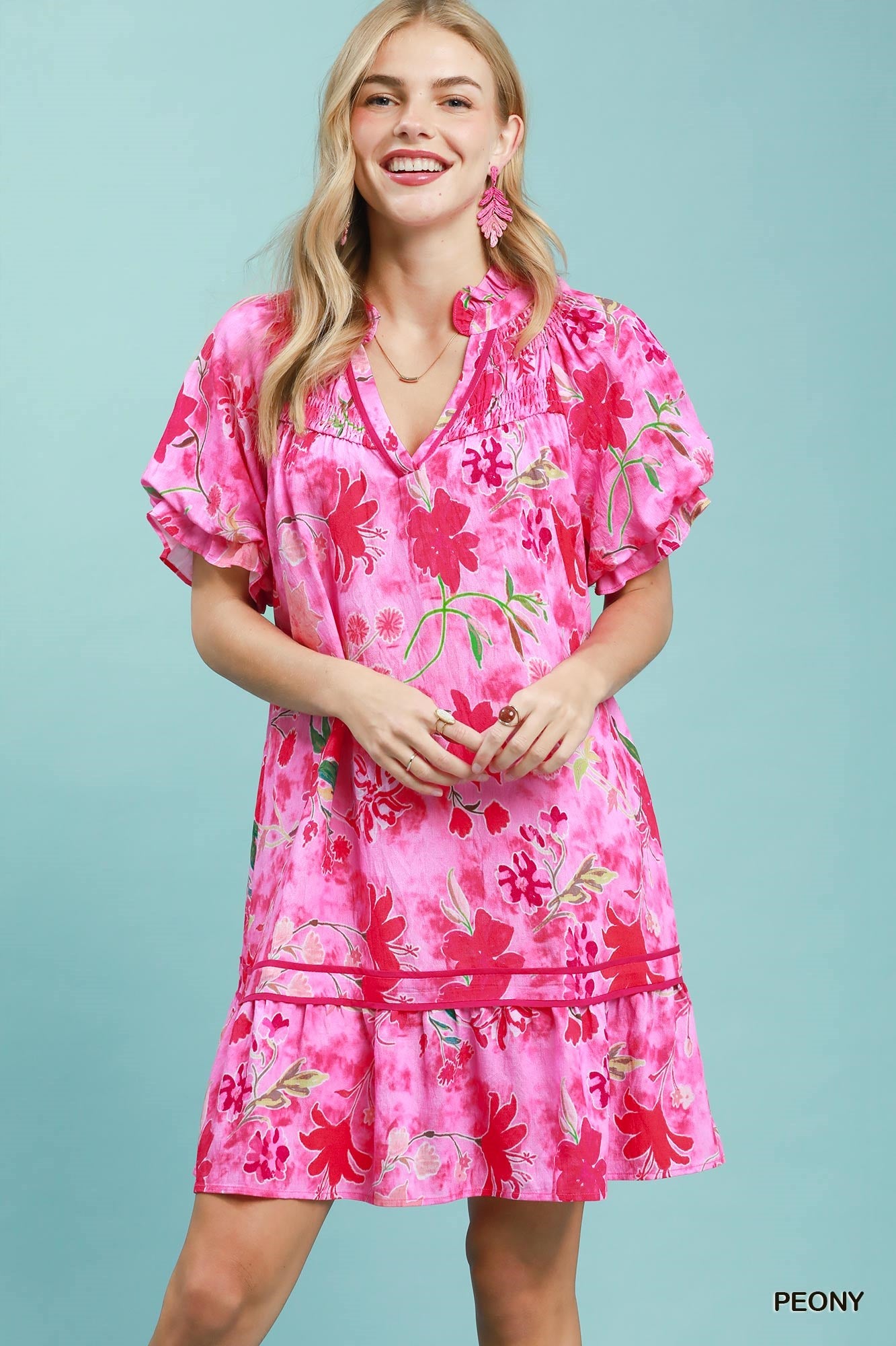 Southern Peony Dress