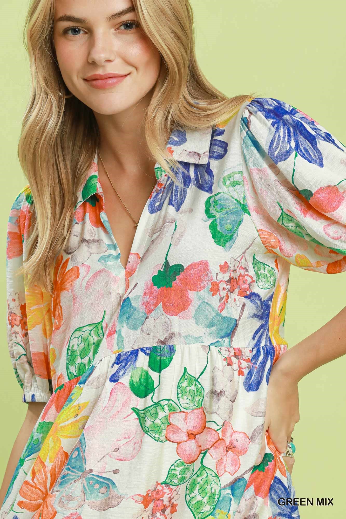 Green Meadow Dress