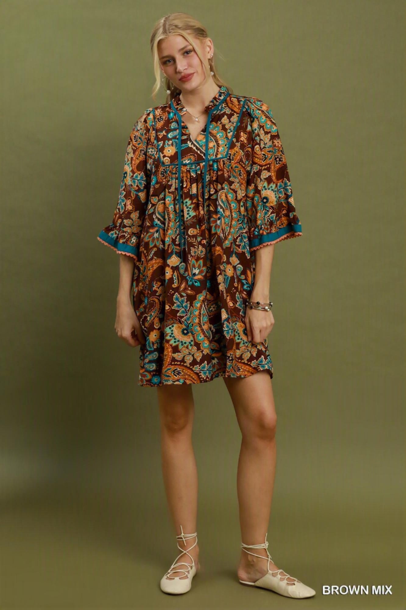 Chocolate Swirl Dress