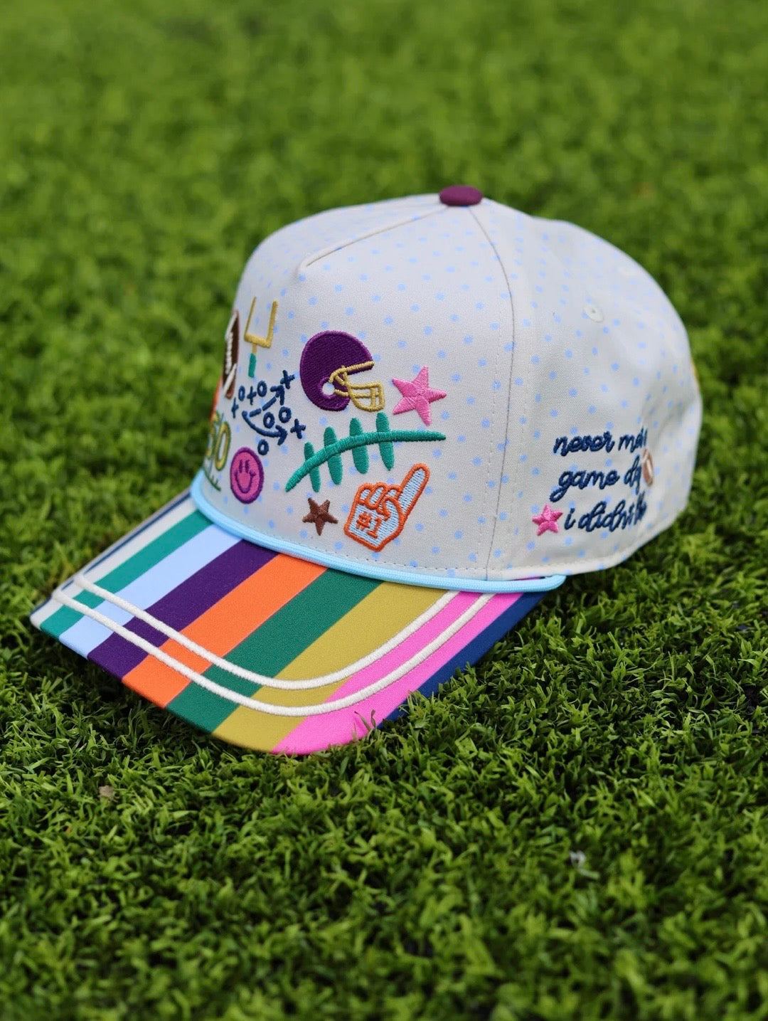 Game Day Doodles Football Hat