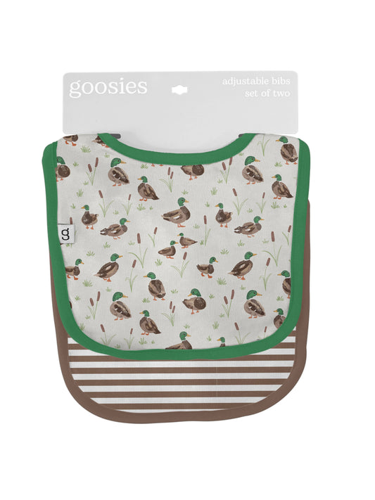 Goosies Mallard Drake Ducks- Bib Set