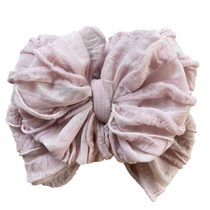 In Awe by Rockin Royalty Ruffled Headband Bows