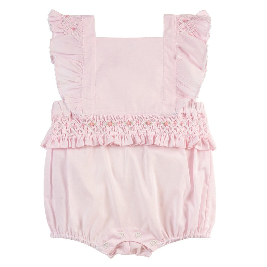 Feltman Pink Smocked Romper