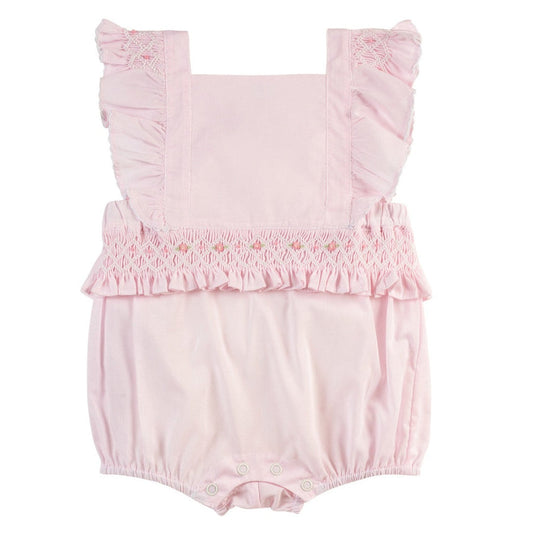 Feltman Pink Smocked Romper