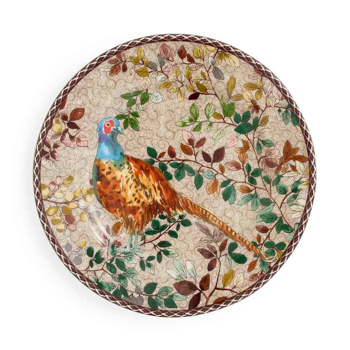 Woodland Accent Plate Pheasant
