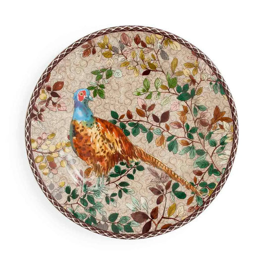 Woodland Accent Plate Pheasant