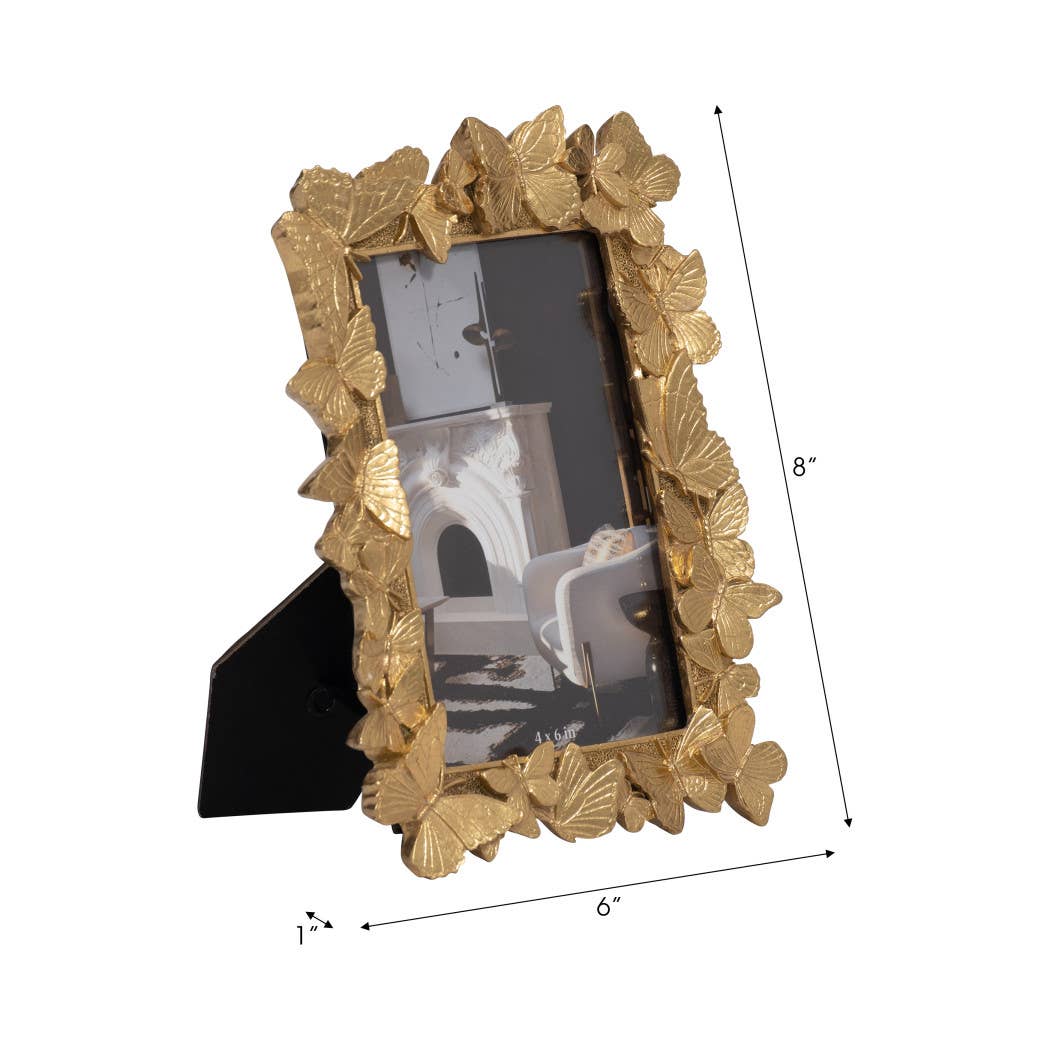 Butterfly Gold Frame 4x6 in.