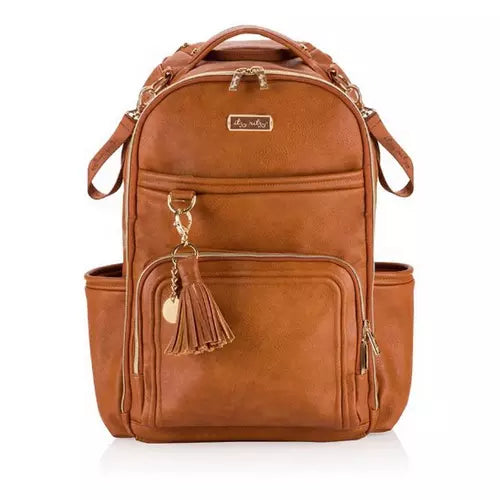 Itzy Ritzy Cognac Big Boss Diaper Bag
