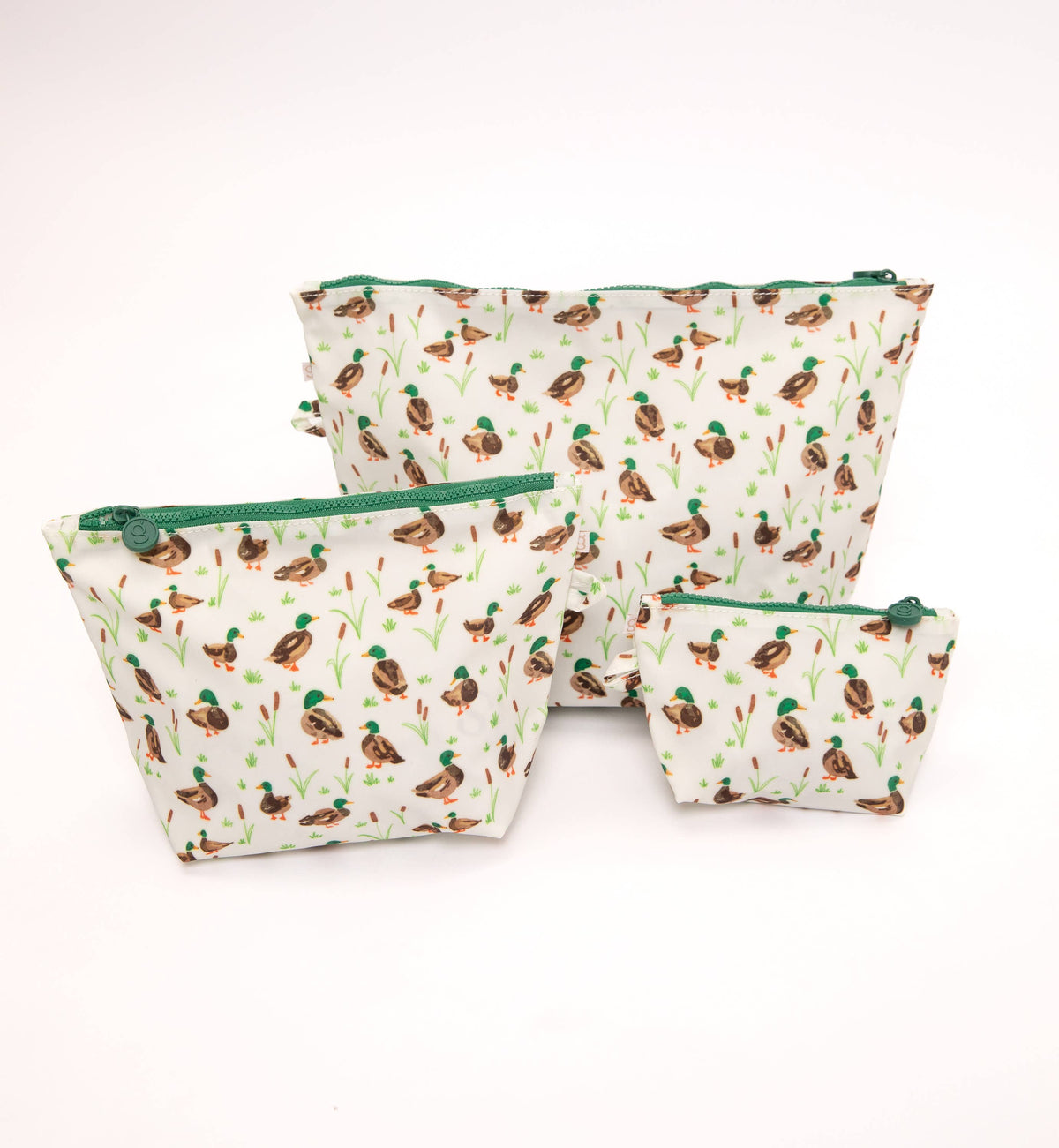 Goosies Mallard Drake Wipeable Pouch-3 Set
