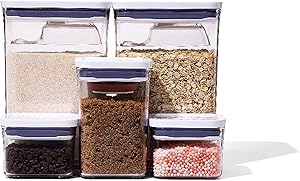 OXO 8 Piece Baking Essentials Pop Container Set