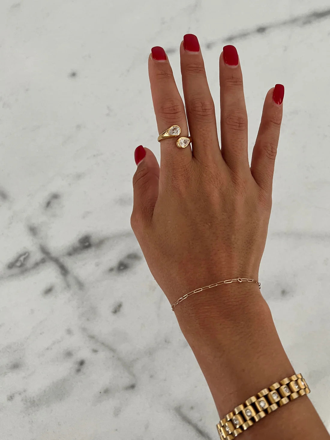 Chan-Sutt Pearls Harper Ring