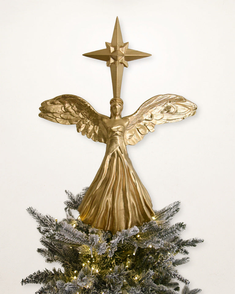 Fig & Dove Angel Tree Topper/Sculpture