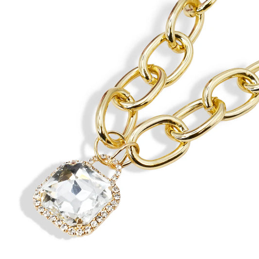 TJ Crystal Glamour Necklace