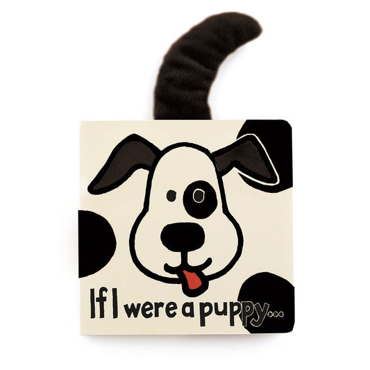 JC If I were a Puppy Board Book (Black & Cream)
