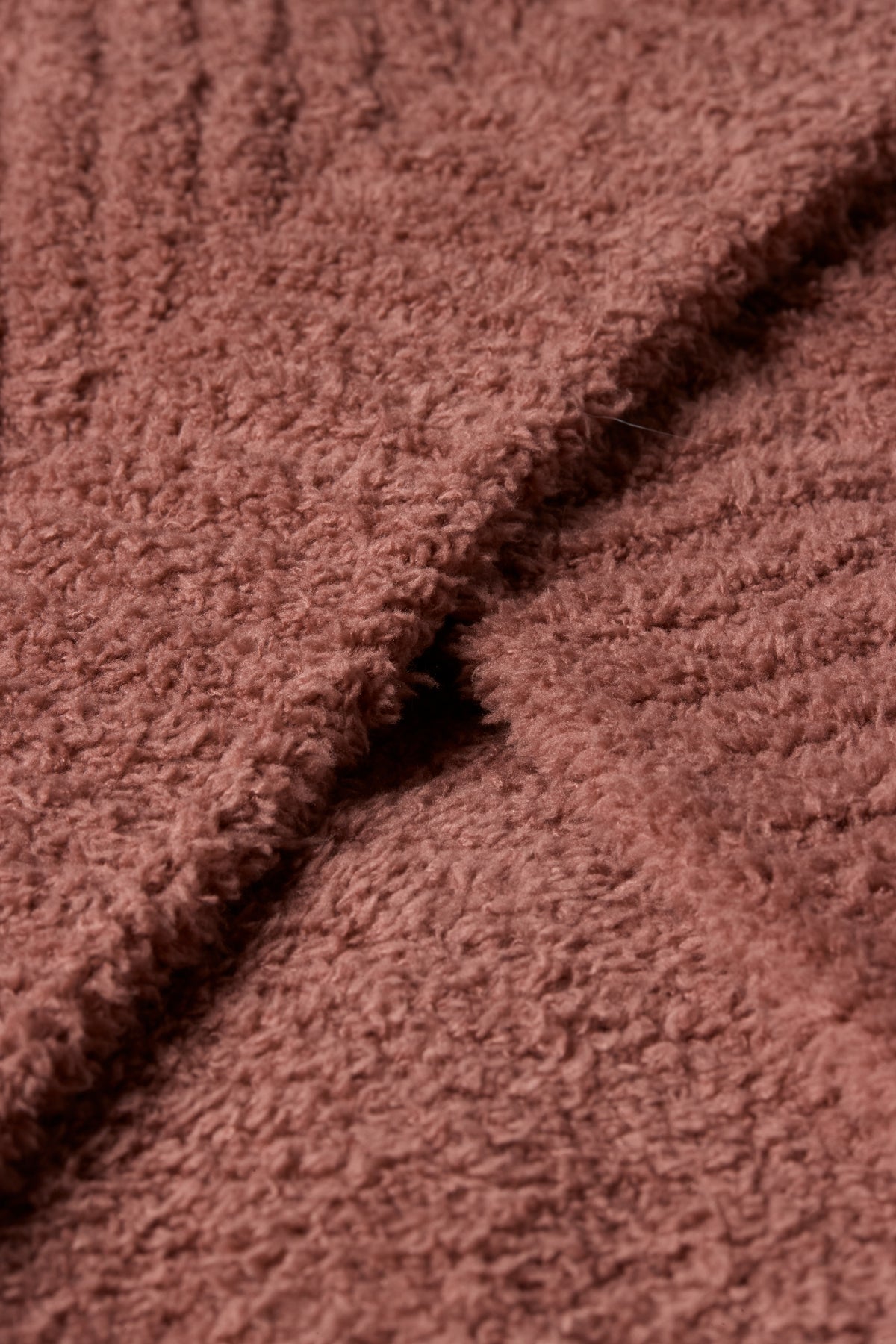 Barefoot Dreams Cozychic Holiday Waffle Cable Throw- Faded Brick