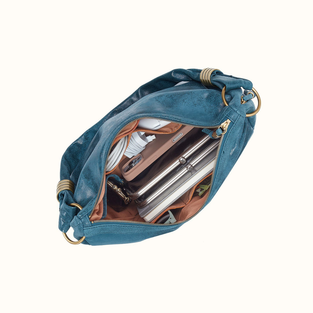Hobo Vagabond Hobo Bag- Winter Bluegrass