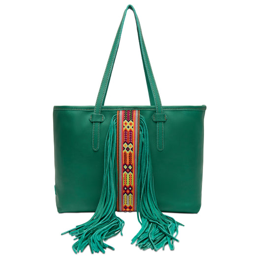 Consuela Teel Breezy Fringe Tote