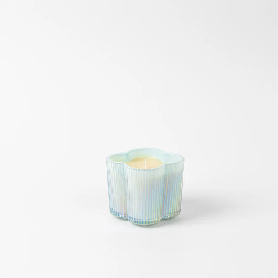 Sweet Grace Candle Iridescent Ribbed